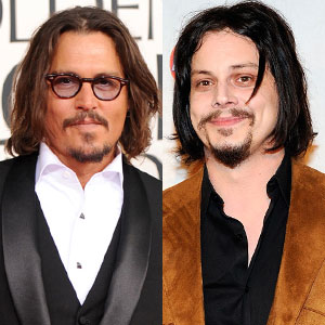 Johnny Depp, Jack White Johnny Depp, Jack White